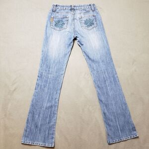VINTAGE Embroidered Amor flare / bootcut jeans